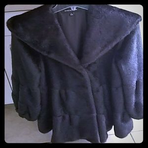 Jones New York Hooded Toggle Closure Coat Size L